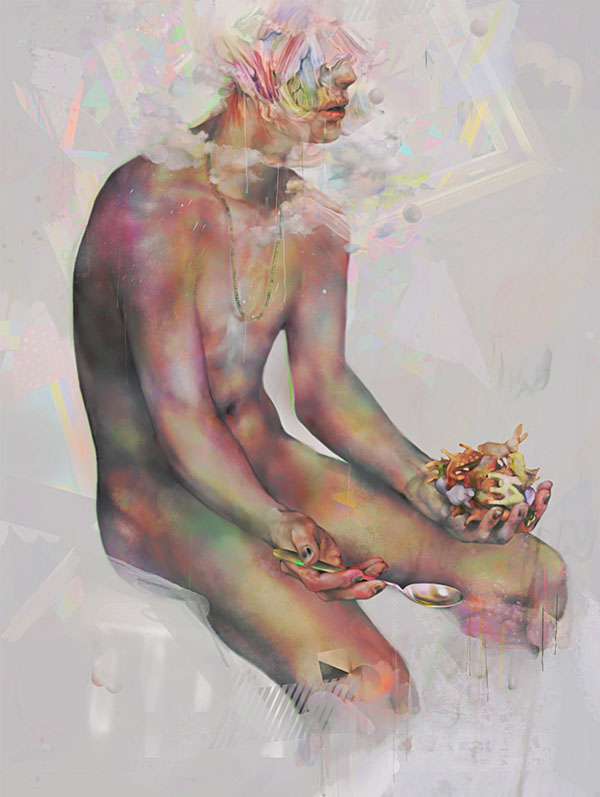 surrealist digital artwork by YDK Morimoe