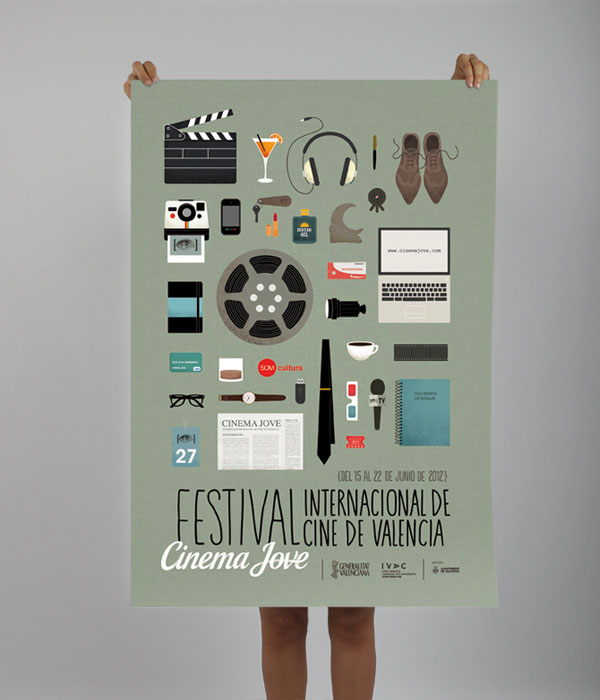 27th Cinema Jove Film Festival - Poster Design by Casmic Lab