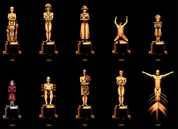 85 Years of Oscars - Poster Design by Olly Moss - Detail