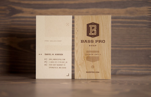 Bass Pro Shop Business Cards by Fred Carriedo