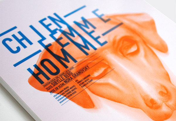 Chien Femme Homme - Design by Les produits de l'épicerie - Close up
