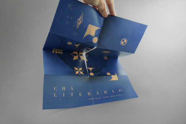 Chá Literário - Visual Identity Design by Tiago Campea
