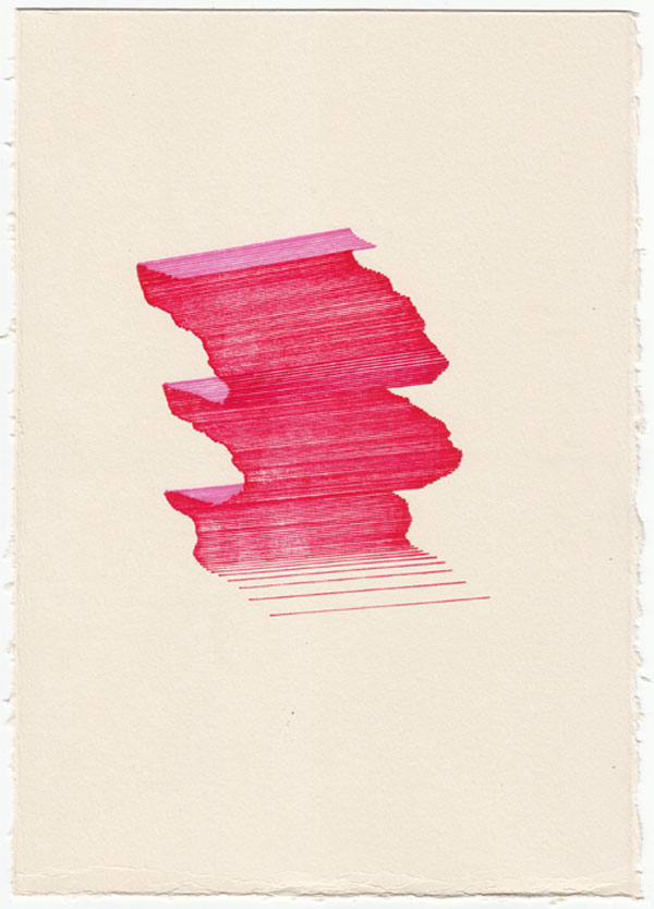 Diary Fragments - drawing by Mario Kolaric