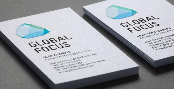 Global Focus Business Card Design by Bold