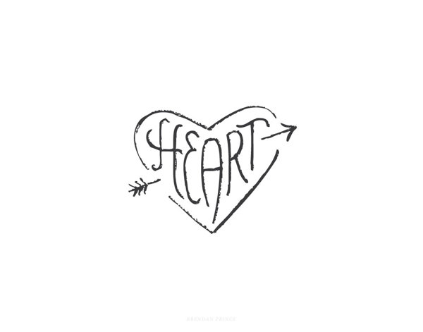 Heart Logotype by Brendan Prince