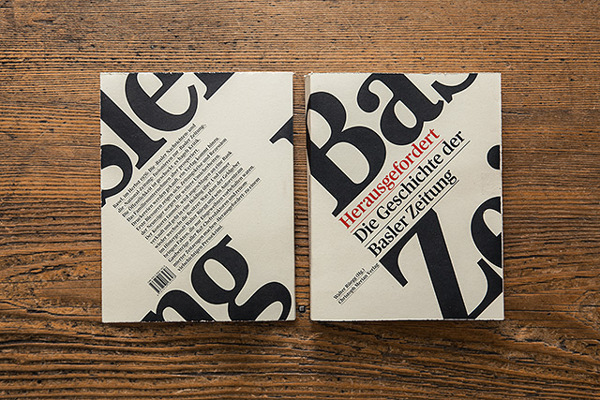 Herausgefordert. Book Cover Design by Andreas Hidber