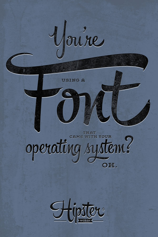 Create letterings full of stylish swashes and ligatures.