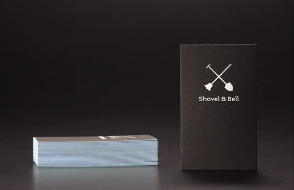 Shovel and Bell - Business Cards by Manic Design