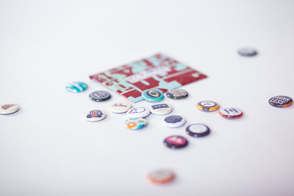 The book of The All Day Everyday Project by Hannes Beer - Buttons