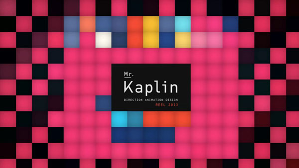 Mr. Kaplin - Motion Graphics Show Reel 2013