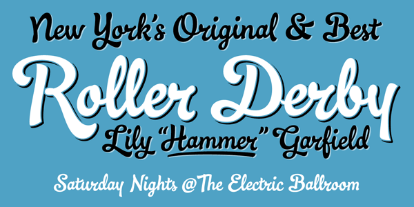 Ollie - Signage Script Font by Dave Rowland (Schizotype)