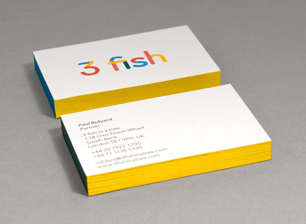 3 fish in a tree - Business Cards