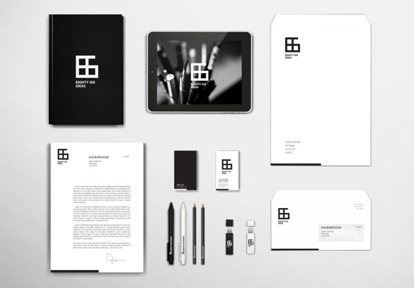 Eighty-Six Ideas - Brand Identity by João Andrade