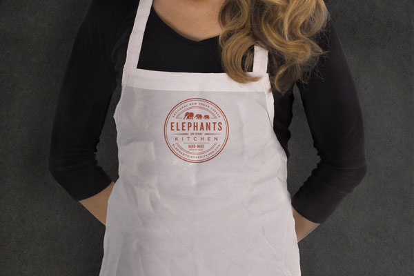 Elephants in the Kitchen Identity by Bluerock Design