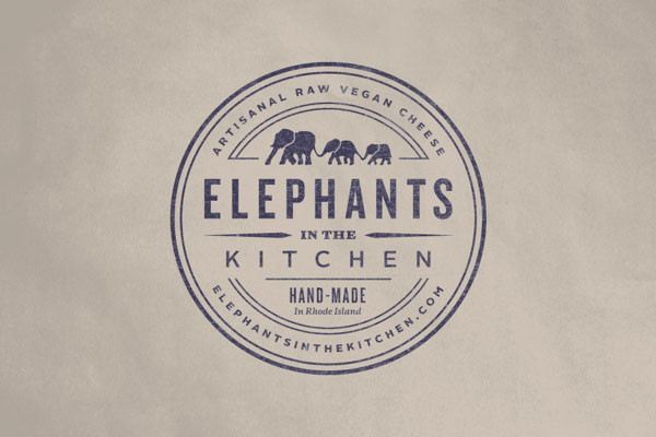 Elephants in the Kitchen - Logo by Bluerock Design