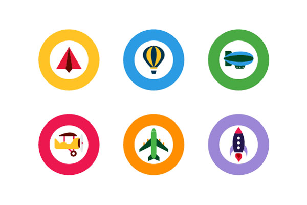 Google Icon Designs by Celeste Prevost