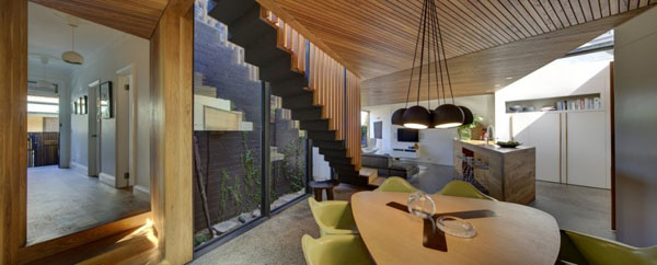 Inside the Balmain House in Sydney, Australia - Architecture by Fox Johnston
