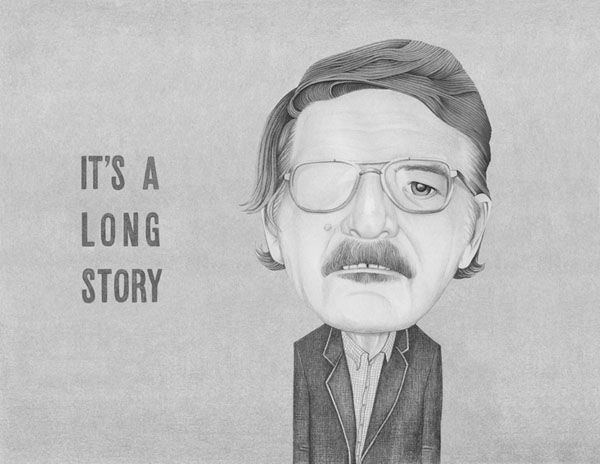 It's a Long Story - Illustration by Helena Frank