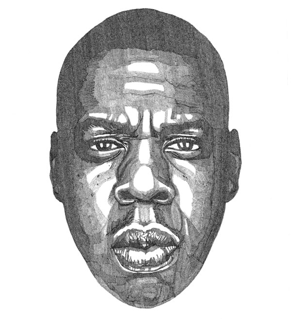 JAY-Z - Drawing by Jacob Everett