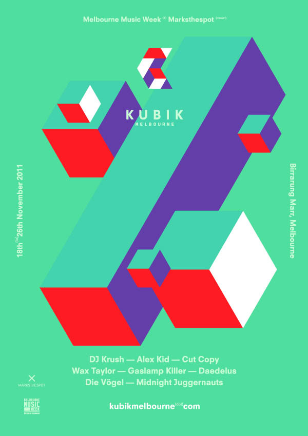 KUBIK Campaign - Poster Design by Simon Bent