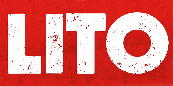 Lito - a grungy bold typeface by Mateusz Machalski