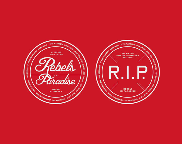 Rebels In Paradise - Logo Design by Kyle LaMar