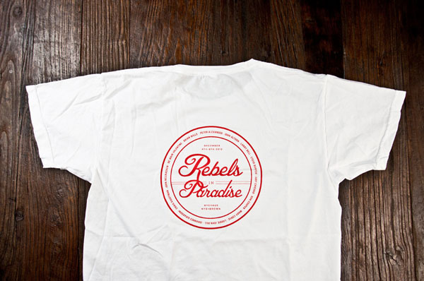 Rebels In Paradise - T-Shirt Design by Kyle LaMar
