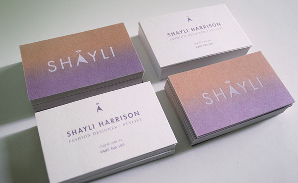 SHAYLI Business Cards by Aldous Massie