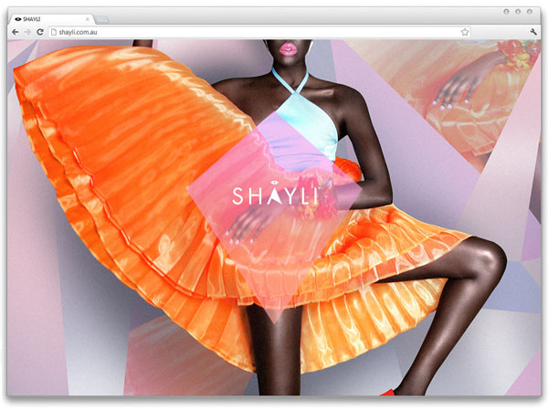SHAYLI Website by Aldous Massie