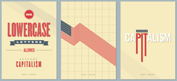 Society of Capitalists - Poster Designs by Dev Gupta