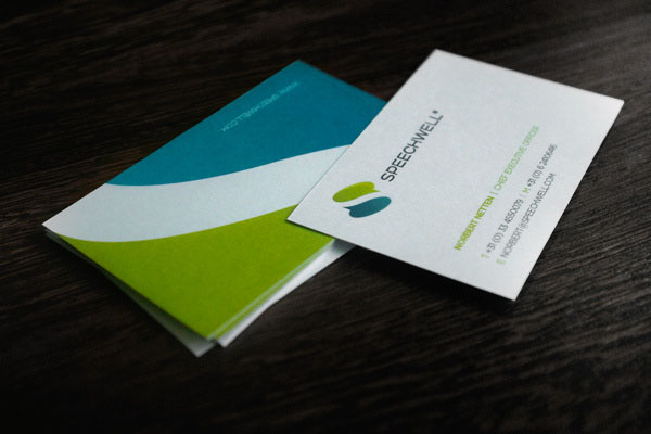 Speechwell - Business Card Design by Higher