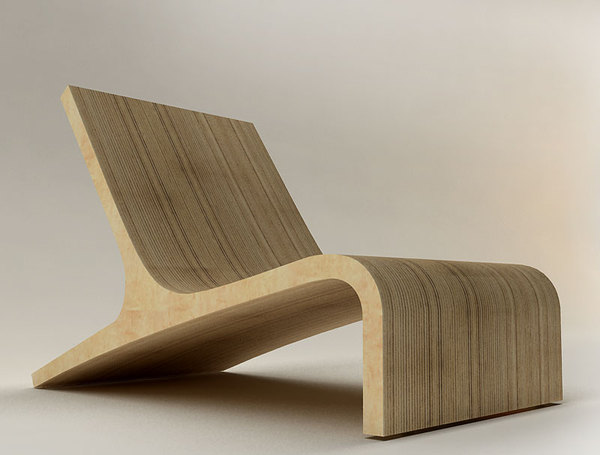 Stylish Wooden Chair Design by Velichko Velikov