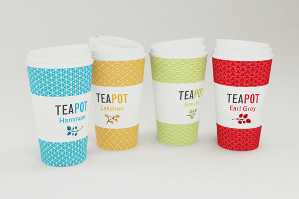 Teapot - Cup Packaging by Nadia Arioui