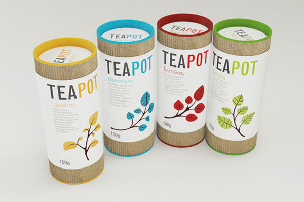 Teapot - Package Design by Nadia Arioui