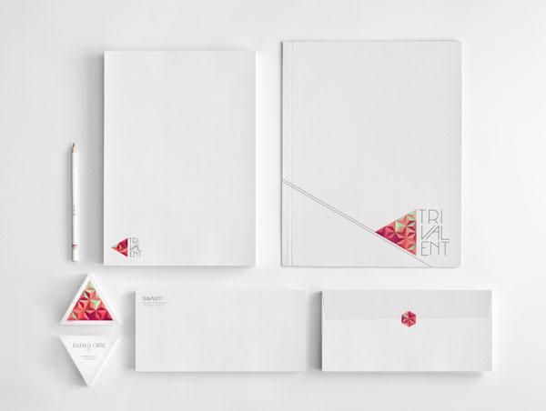 Trivalent - Graphic Brand Identity Design by Nina Georgieva