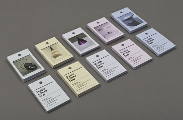 Vibeke Skar - Business Cards - Design by Christian Bielke