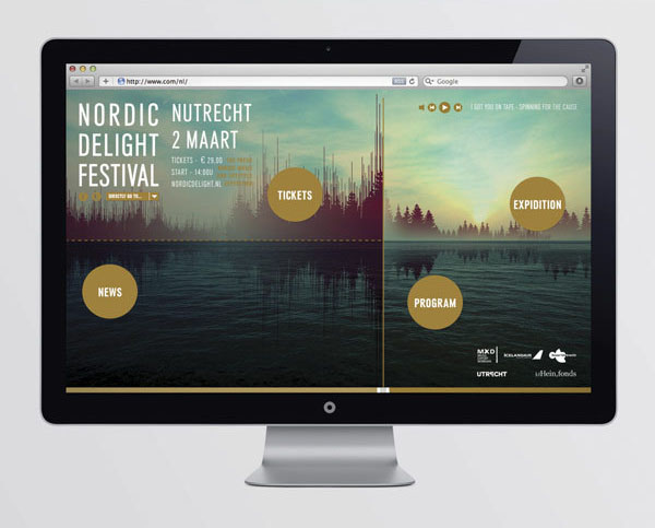 Nordic Delight Festival - Web Design by CLEVER°FRANKE