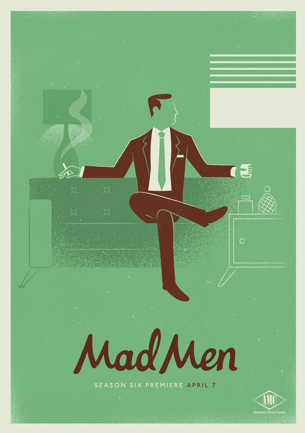 Mad Men Season 6 - Poster Illustration by Radio