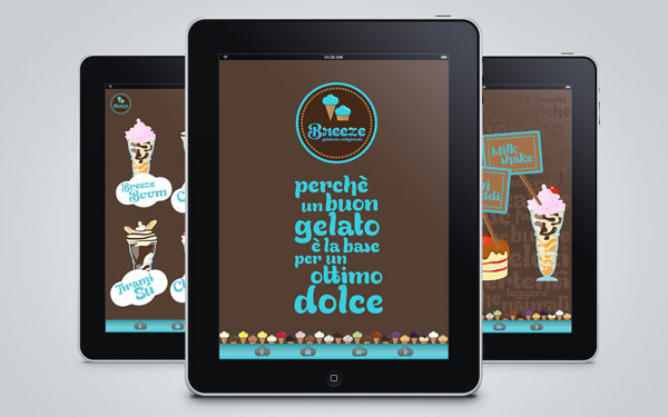 Breeze - Ice Cream Shop App Design by Martin Zarian
