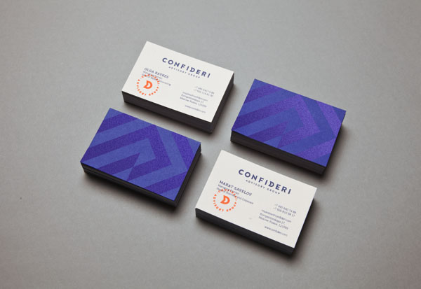 CONFIDERI - Business Cards by ARENAS lab and Irina Shoya