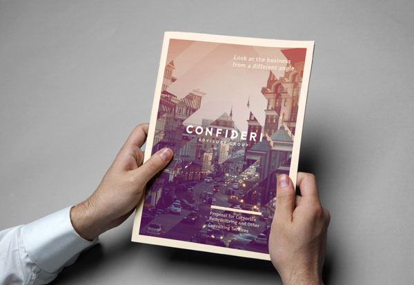 CONFIDERI - Printed Collateral by ARENAS lab and Irina Shoya