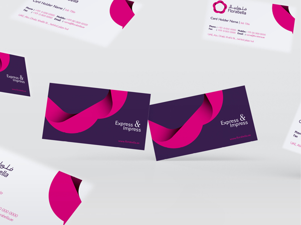 Florabella Business Card Design by Mohd Almousa