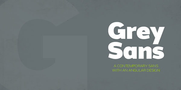 Grey Sans - Contemporary Font Family by Greyscale Type