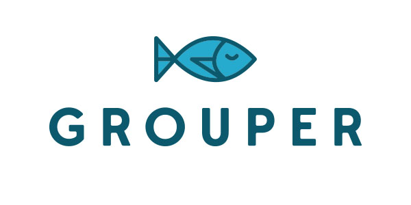 Grouper Logo Design by Kyle Miller Creative