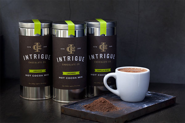 Intrigue Chocolate Co - Nice Packaging by Jason Grube and Corianton Hale