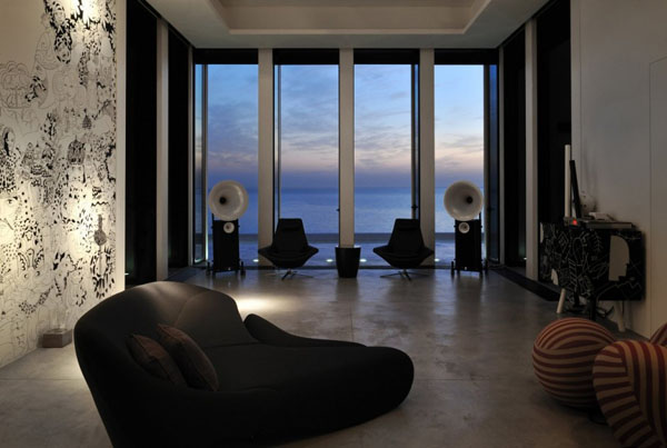 Luxury Interior of the Fidar Beach House in Lebanon by Raëd Abillama Architects