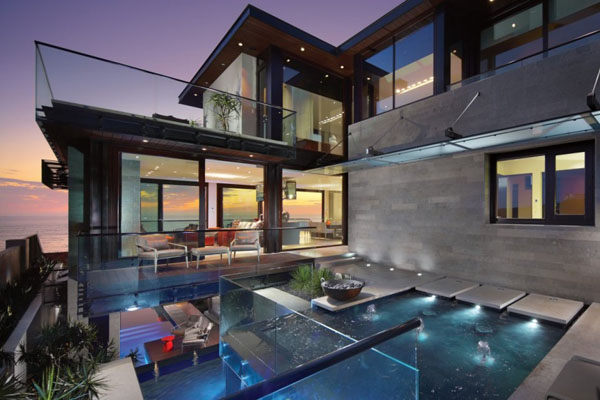 Luxury Strand Residence in Dana Point, California by Horst Architects