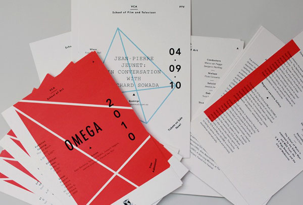 Printed Design for the Victorian College of the Arts - Graphic Design by Coöp