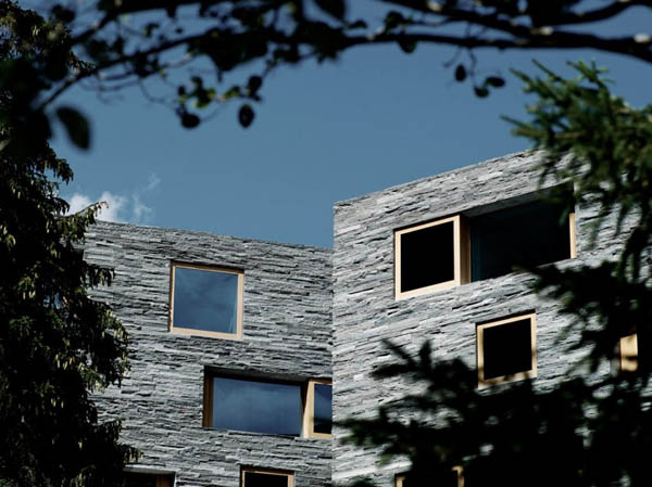Rocksresort in Laax, Switzerland by Domenig Architekten