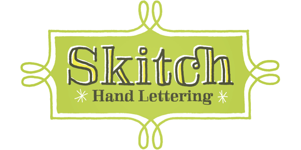 Skitch - Hand Lettering Type by Yellow Design Studio